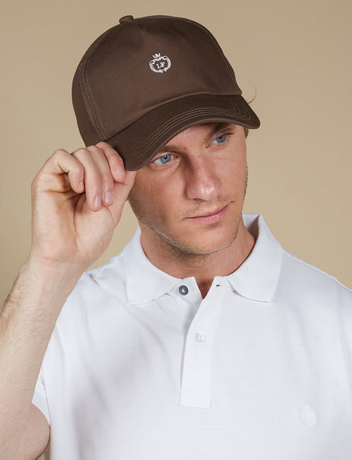 Cappellino in cotone tinta unita