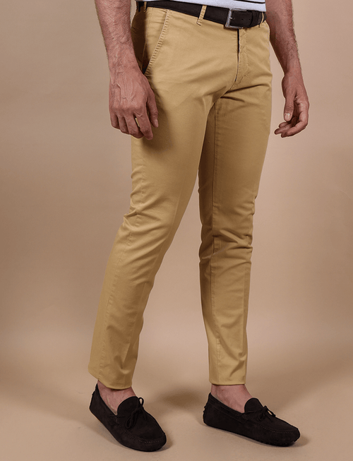 Pantalone in twill di cotone_Luigi Fusaro