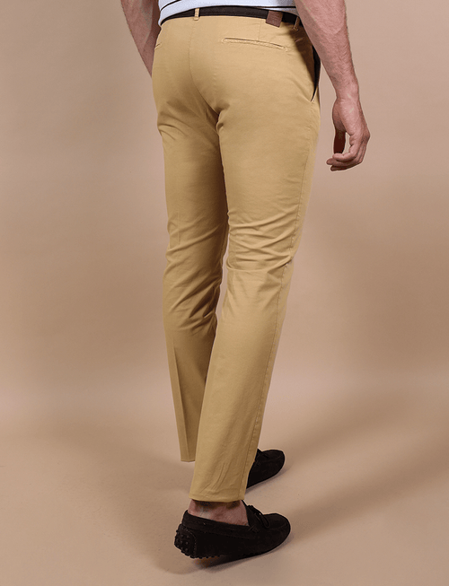 Pantalone in twill di cotone_Luigi Fusaro