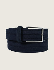 Flannel braided belt