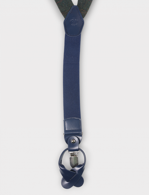 Bretelle in lana fantasia resca