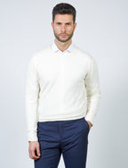 Cashmere crew neck sweater