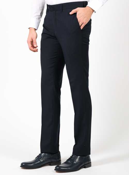 Pantalone classico tinta unita