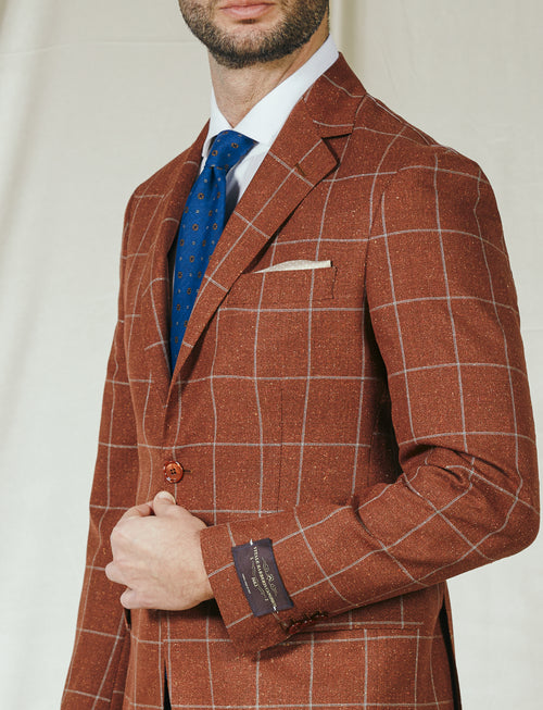 Giacca in lana e seta Vitale Barberis Canonico