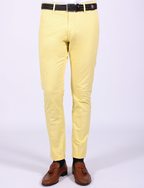 Pantalone in twill di cotone stretch