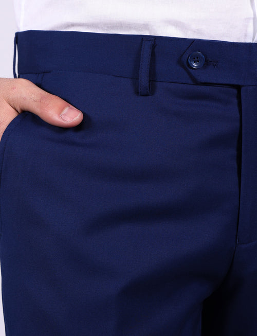 Pantalone classico tinta unita