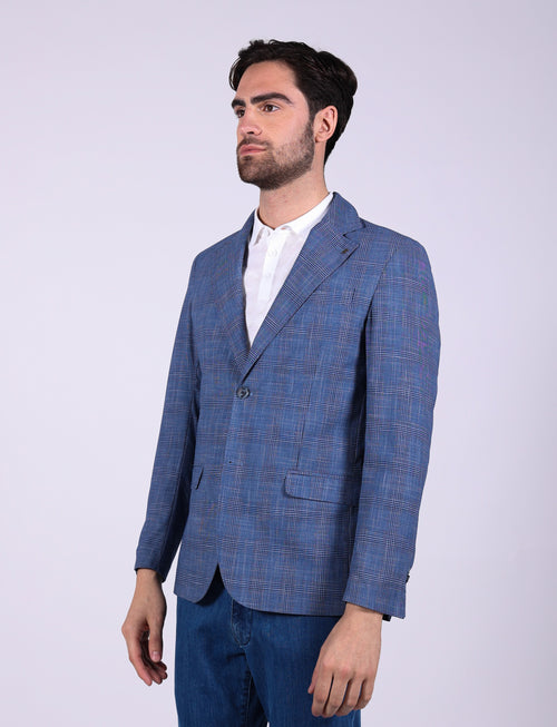 Prince of Wales patterned jacket