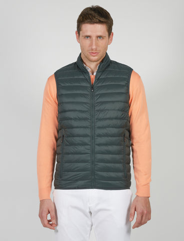 Quilted sleeveless