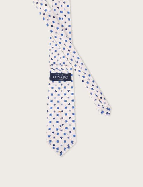 Cravatta stampa geometrica