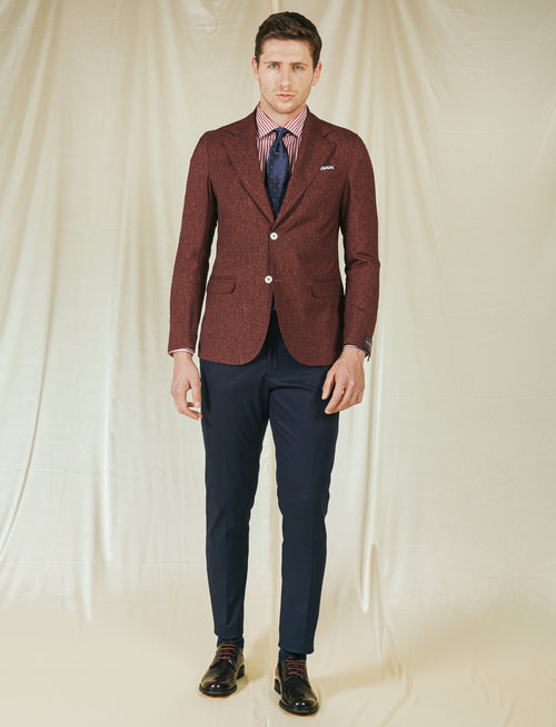 Giacca in lana sfoderata Vitale Barberis Canonico