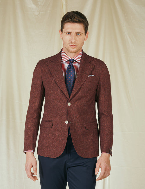 Giacca in lana sfoderata Vitale Barberis Canonico