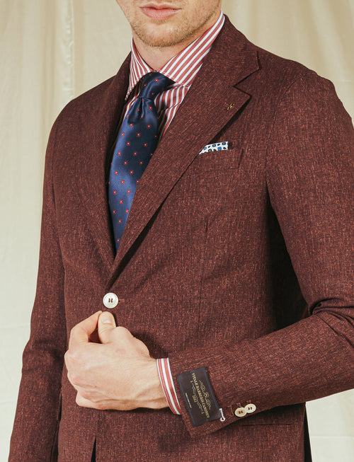 Giacca in lana sfoderata Vitale Barberis Canonico