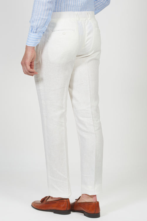 Pantalone in 100% lino