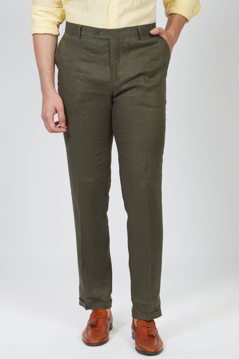 Pantalone in 100% lino