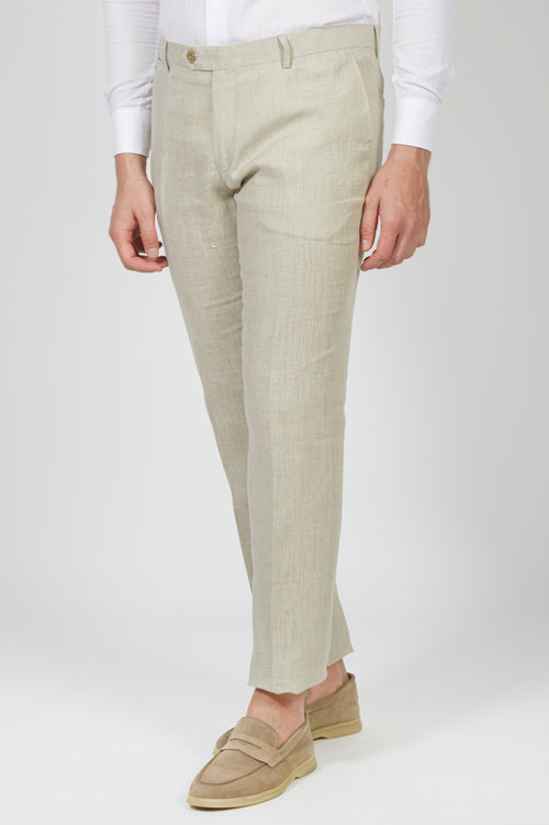 Pantalone in 100% lino