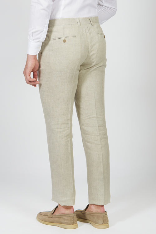 Pantalone in 100% lino