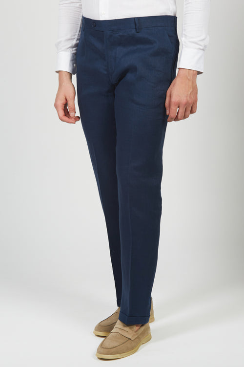Pantalone in 100% lino