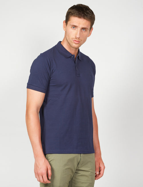 Polo basica in 100% cotone