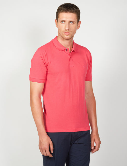 Polo basica in 100% cotone