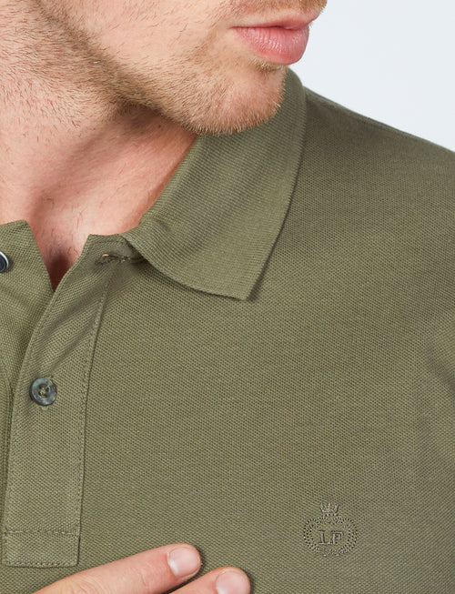 Polo basica in 100% cotone