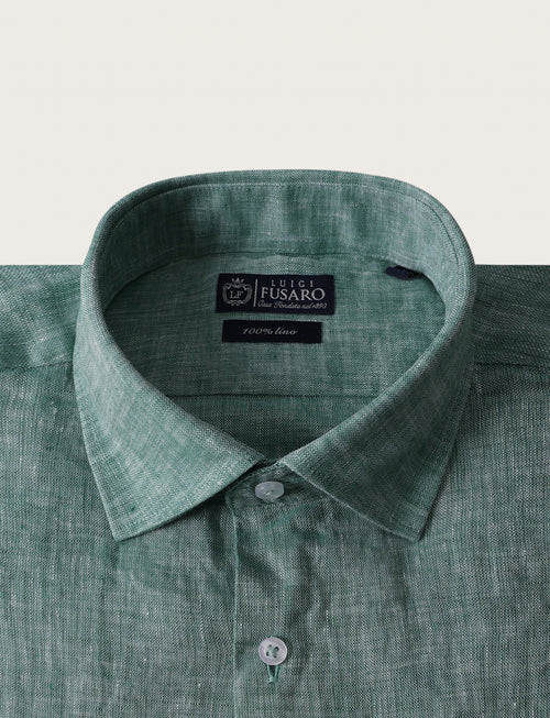 100% linen shirt 