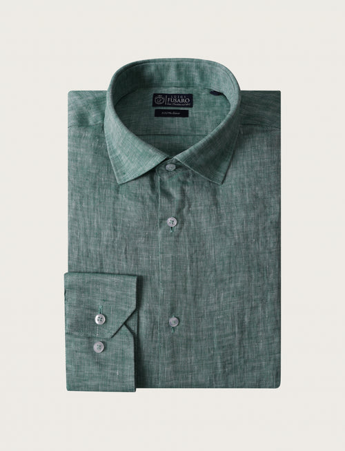 100% linen shirt 