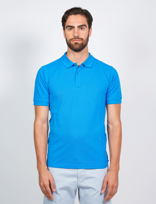 Polo basica in 100% cotone