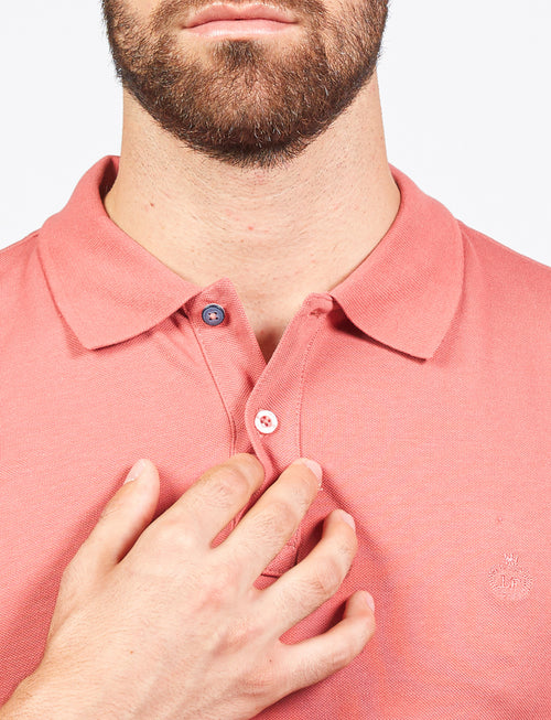 Polo basica in 100% cotone