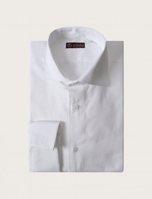Cotton shirt with cufflinks 