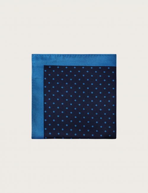 Pochette fantasia pois e paisley