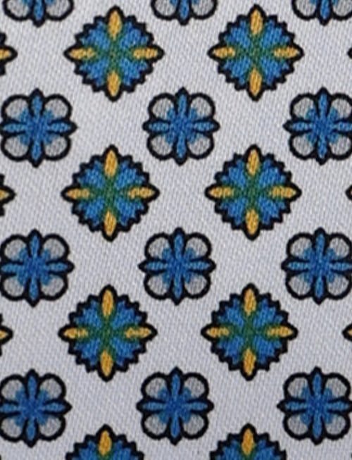 Pochette fantasia pois e paisley