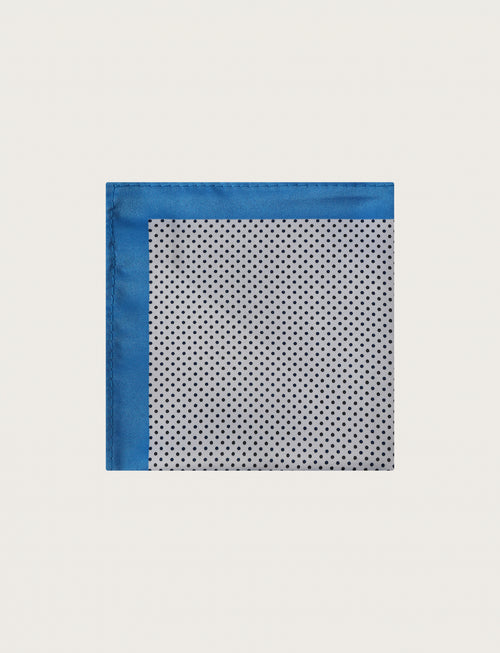 Pochette fantasia pois e paisley