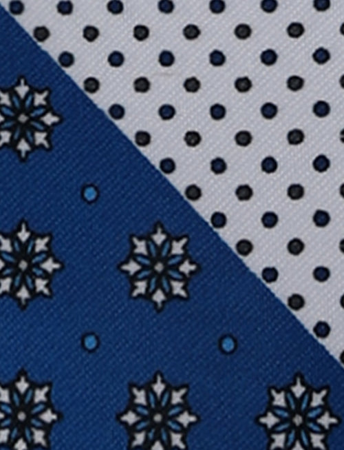 Pochette fantasia pois e paisley