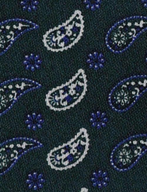 Pochette fantasia pois e paisley