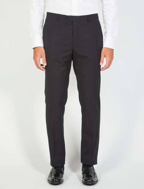 Classic solid color trousers 