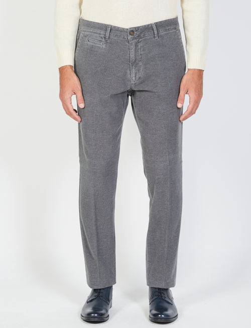 Pantalone in cotone fustagno_luigi fusaro