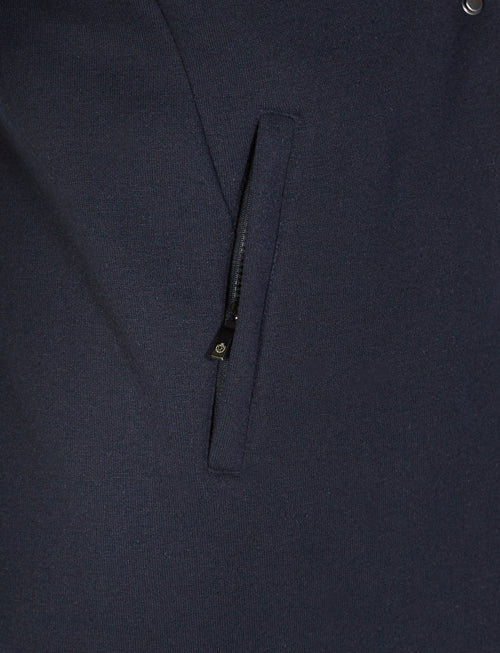 Cappotto in maglia con pettorina removibile_luigi fusaro