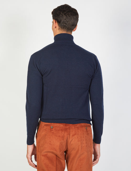 Cashmere turtleneck sweater 