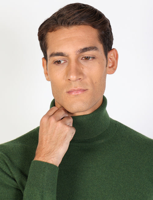 Cashmere turtleneck sweater 
