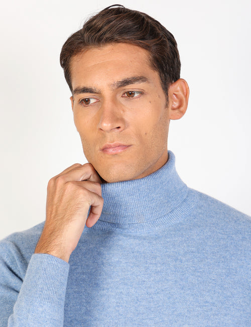 Cashmere turtleneck sweater 