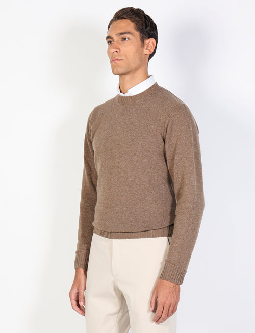 Lambswool crewneck sweater 