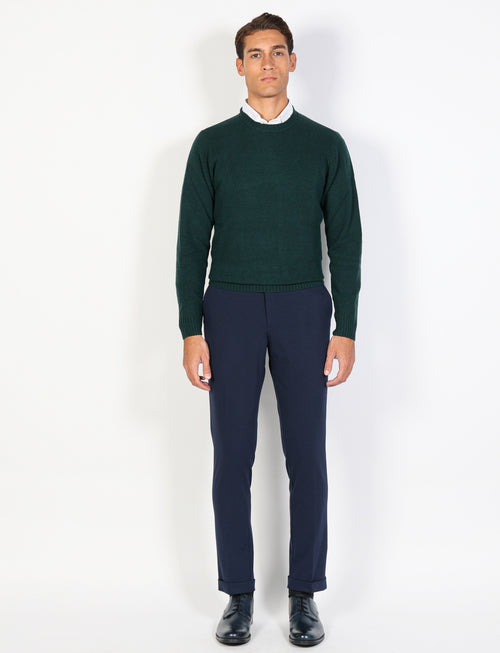 Lambswool crewneck sweater 