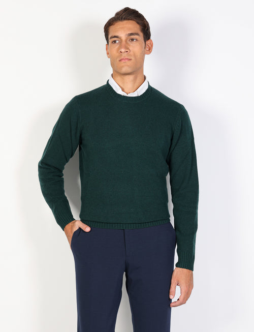 Lambswool crewneck sweater 