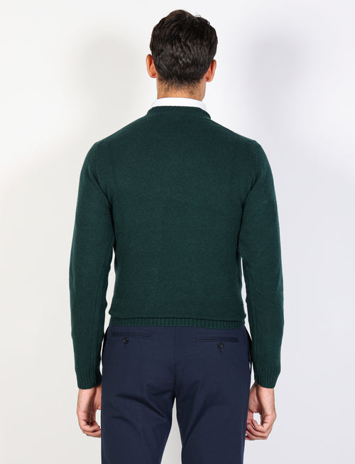 Lambswool crewneck sweater 