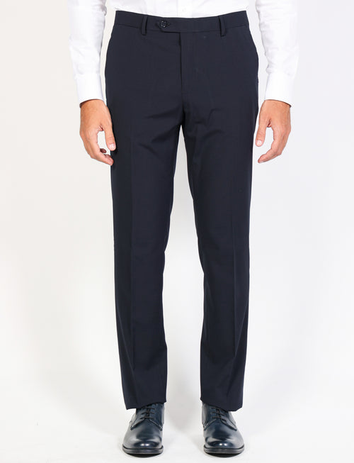 Classic solid color trousers 