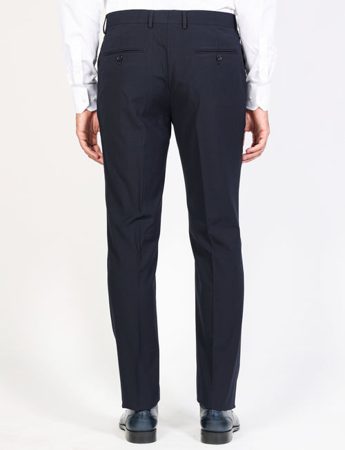 Classic solid color trousers 