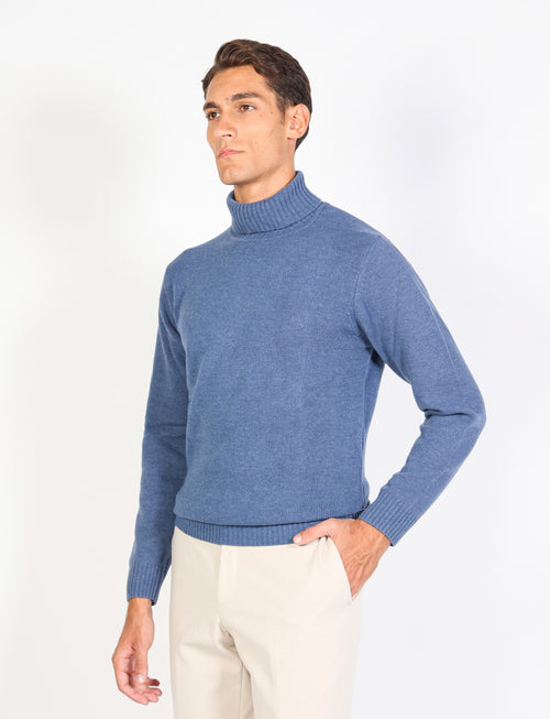 Maglia dolcevita in lambswool
