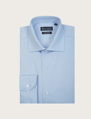 Camicia in cotone dobby