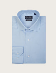 Camicia in cotone dobby