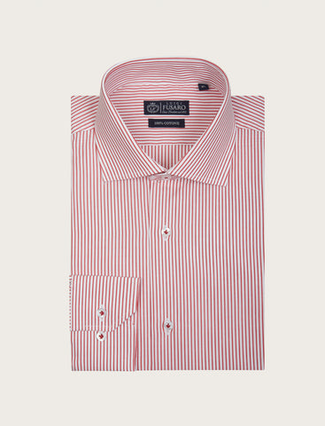 Striped cotton shirt